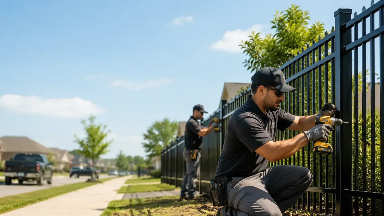 Metal Fence Installation in Hastings, MI